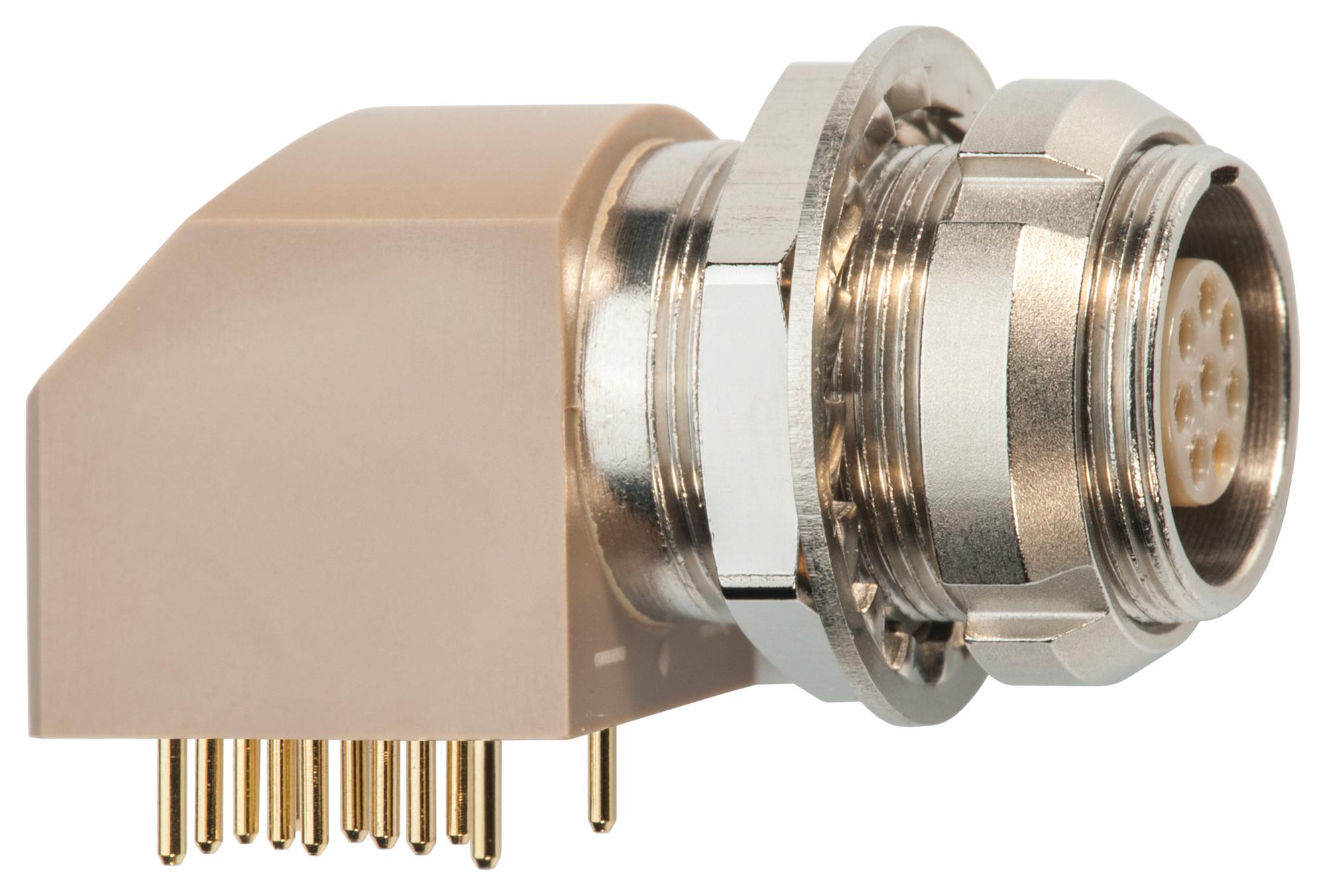 LEMO Exg.0B.304.hln Circular Connector, R/a Rcpt, 4Pos, Th