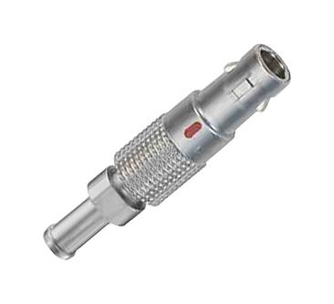 LEMO Fgg.00.304.clad35Z Circular Connector, Plug, 4Pos, Solder