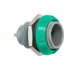 LEMO Pkg.m0.4Gl.lv Circular Connector, Rcpt, 4Pos, Solder