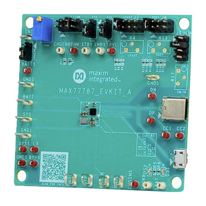 Analog Devices Max77787Jevkit# Eval Kit, Usb Type-C Autonomous Charger