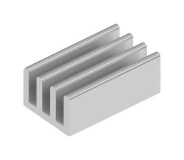 Fischer Elektronik Sk 693 75 Al Heatsink, 75mm X 15mm X 10mm, Aluminium