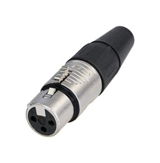 Rean Rc3F Xlr Connector, Rcpt, 3Pos, Cable