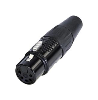 Rean Rc5F-B Xlr Connector, Rcpt, 5Pos, Cable