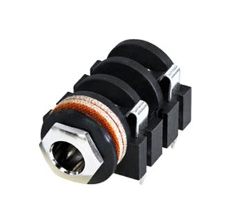 Rean Nys2152 Audio Connector, Mono Jack, 6.35mm, Panel