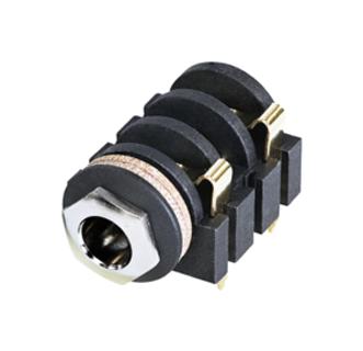 Rean Nys2152G Audio Connector, Mono Jack, 6.35mm, Panel