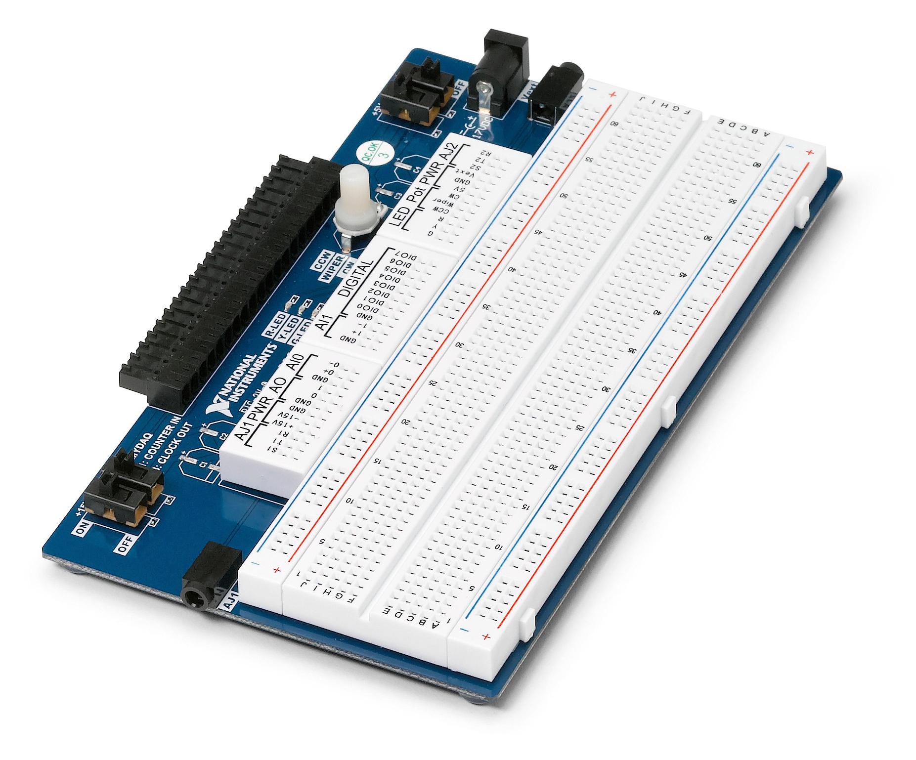 NI/emerson 783405-01 Protoboard, Mydaq, Analog Circuit