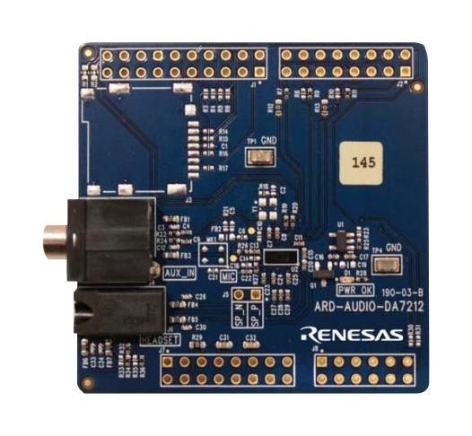 Renesas Ard-Audio-Da7212 Audio Shield Module, Mcu Dev Platform