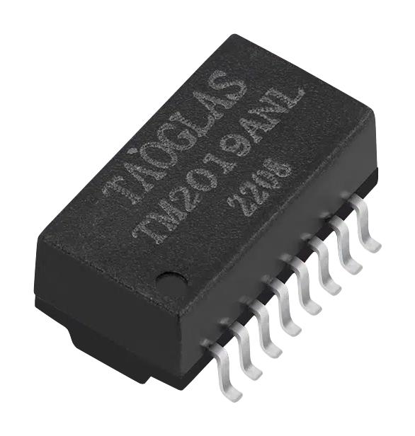 Taoglas Tm2019Anl Xfmr, 10/100 Base-T, 1Port, Smd