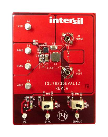 Renesas Isl78234Eval2Z Eval Board, Synchronous Buck Regulator