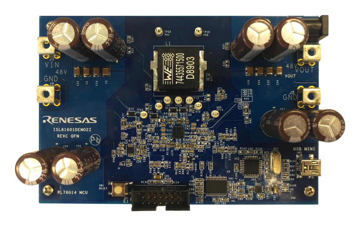 Renesas Isl81601Demo2Z Demo Board, Sync Buck-Boost Controller