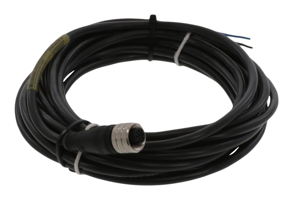 Molex 1200060015 Sensor Cord, 4P M12 Rcpt-Free End, 5M