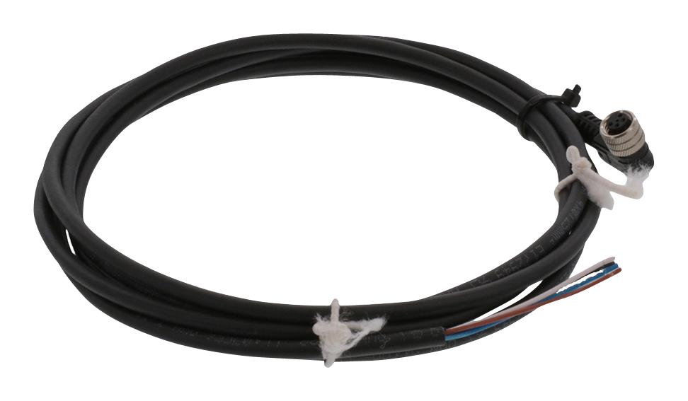 Molex 1200868670 Sensor Cord, 3P M8 R/a Rcpt-Free End/10M