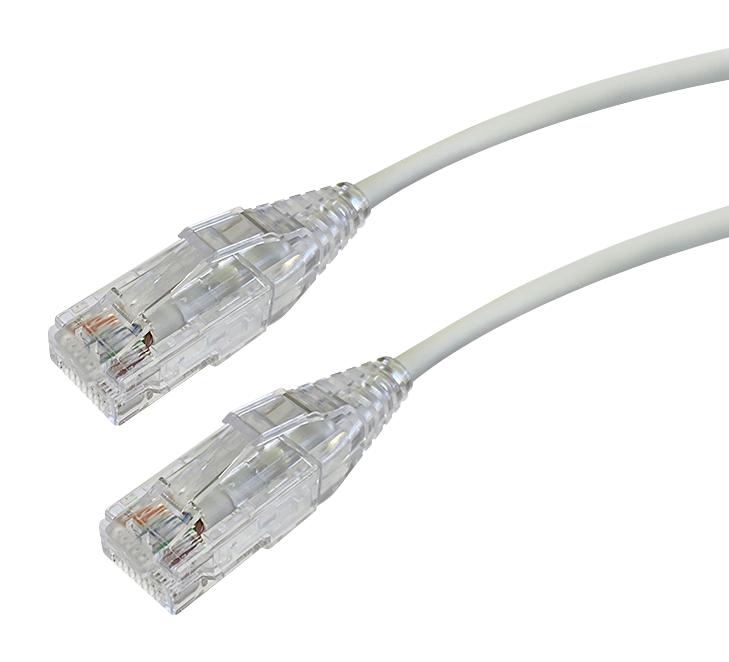 Videk 2994-0.75Gy Enet Cord, Cat6, Rj45 Plug-Plug, 750mm