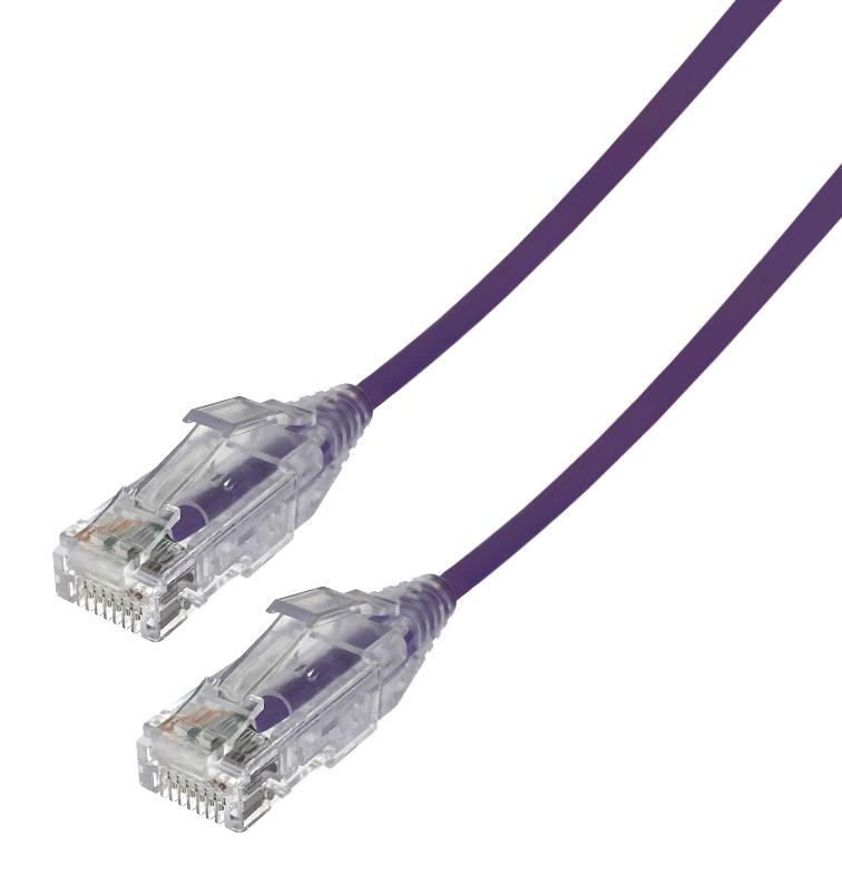 Videk 2994-1Pr Enet Cord, Cat6, Rj45 Plug-Plug, 1M