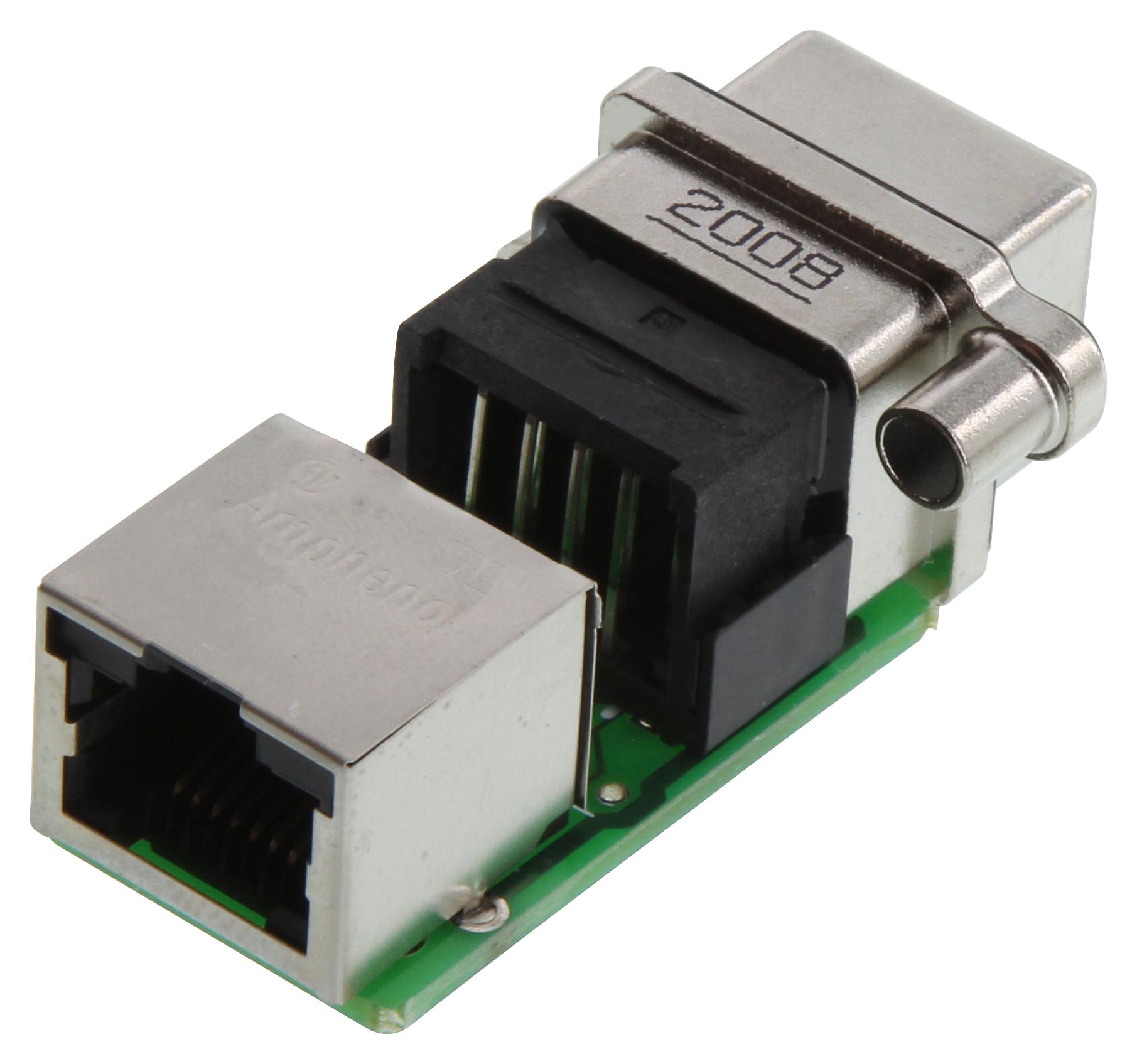 Amphenol Communications Solutions Mrj5781M1 Rj45 Connector, R/a Jack, 8P8C, 1Port, Panel