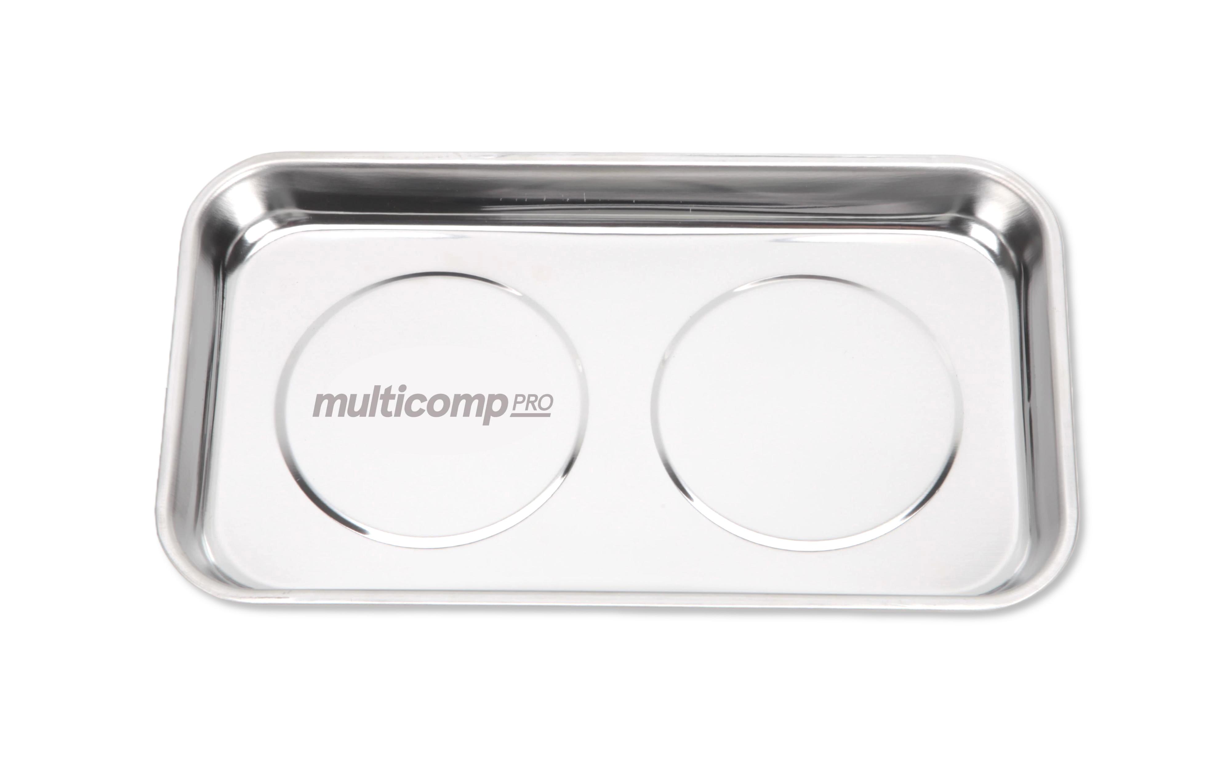 Multicomp Pro Mp010966 Storage Tray, 240 X 140 X 28 Mm, Ss