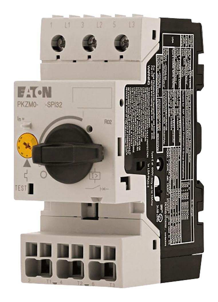 Eaton Moeller Pkzm0-12-Spi32 Thermal Mag Ckt Breaker, 3P, 12A, 690V