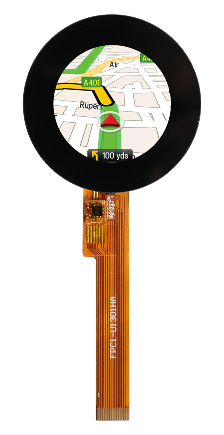 Midas Displays Mdt0128Aisc-Spi Tft Module, 240X240P, 320Cd/m2, Rgb