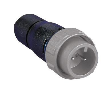 Bulgin/partner Stock Px0410/02P/4550 Circular Connector, Plug, 2Pos, Crimp