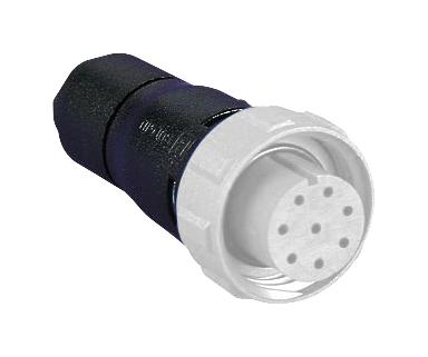 Bulgin/partner Stock Px0410/06S/6065 Circular Connector, Plug, 6Pos, Crimp