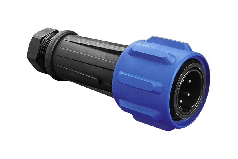 Bulgin/partner Stock Px0911/10/p Circular Connector, Plug, 10Pos, Screw