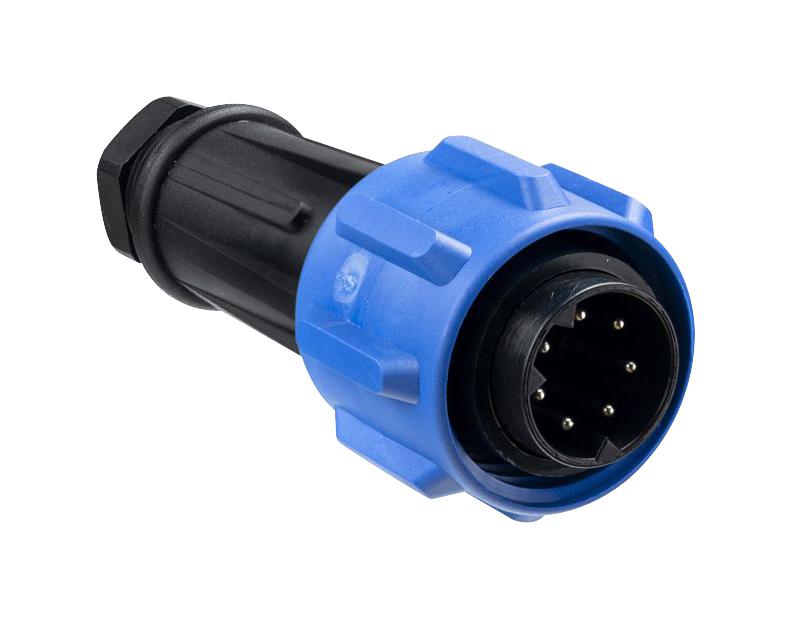 Bulgin/partner Stock Px0911/07/p Circular Connector, Plug, 7Pos, Screw