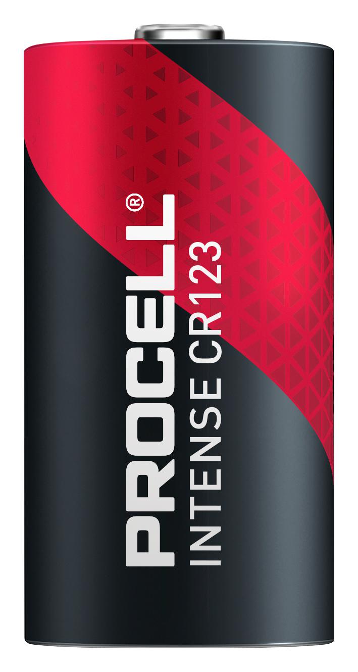 Procell Cr123A B10 Batt, Lithium Manganese Dioxide, 1.6Ah