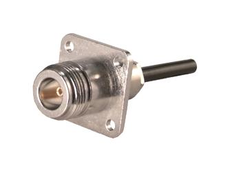 Huber+Suhner 25_N-50-3-4/133_Ne Rf Coax Connector, N, Flanged Jack, 50 Ohm