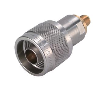 Huber+Suhner 33_N-Sma-50-51/1--_Ue Rf Adapter, N Plug-Sma Jack, 50 Ohm