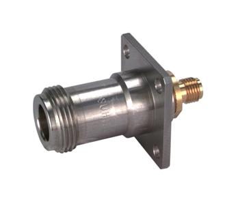 Huber+Suhner 37_N-Sma-50-51/1--_Ne Rf Adapter, N Jack-Sma Jack, 50 Ohm