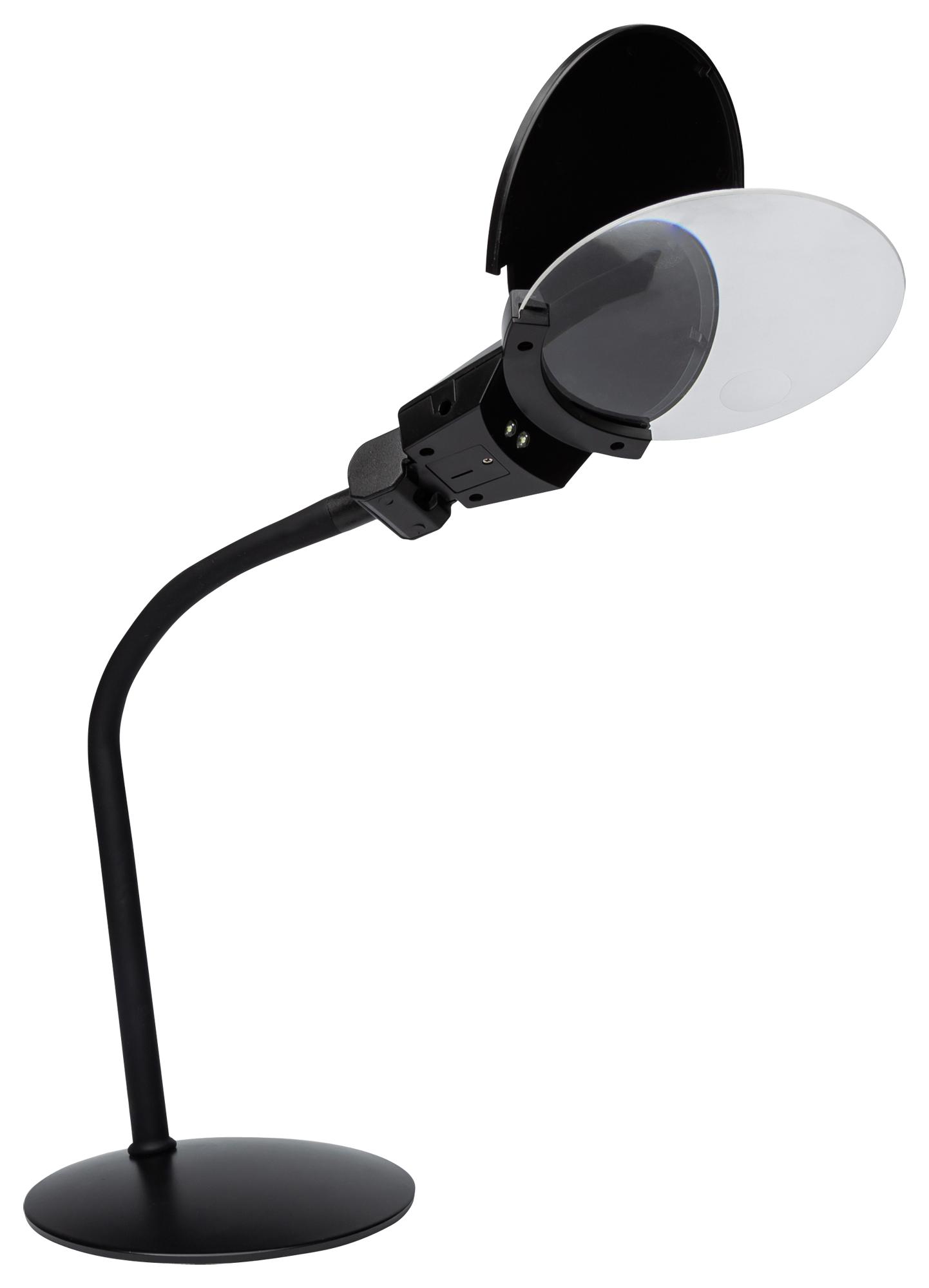 Shesto Pop1900 Flexible Neck Led Magnifier, 1.75X