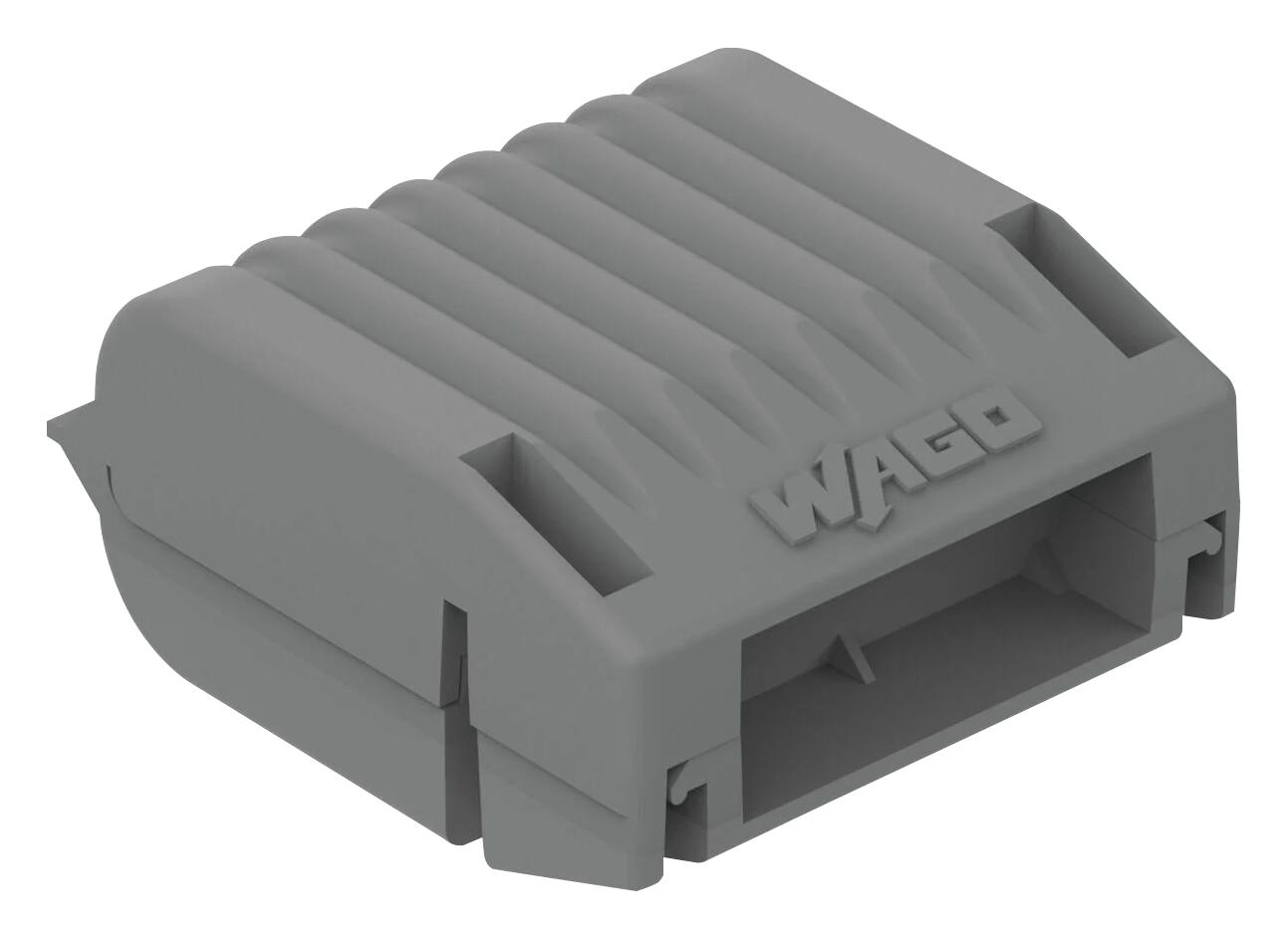 WAGO 207-1431 Enclosure, Gelbox, Pp, Grey, Size 1