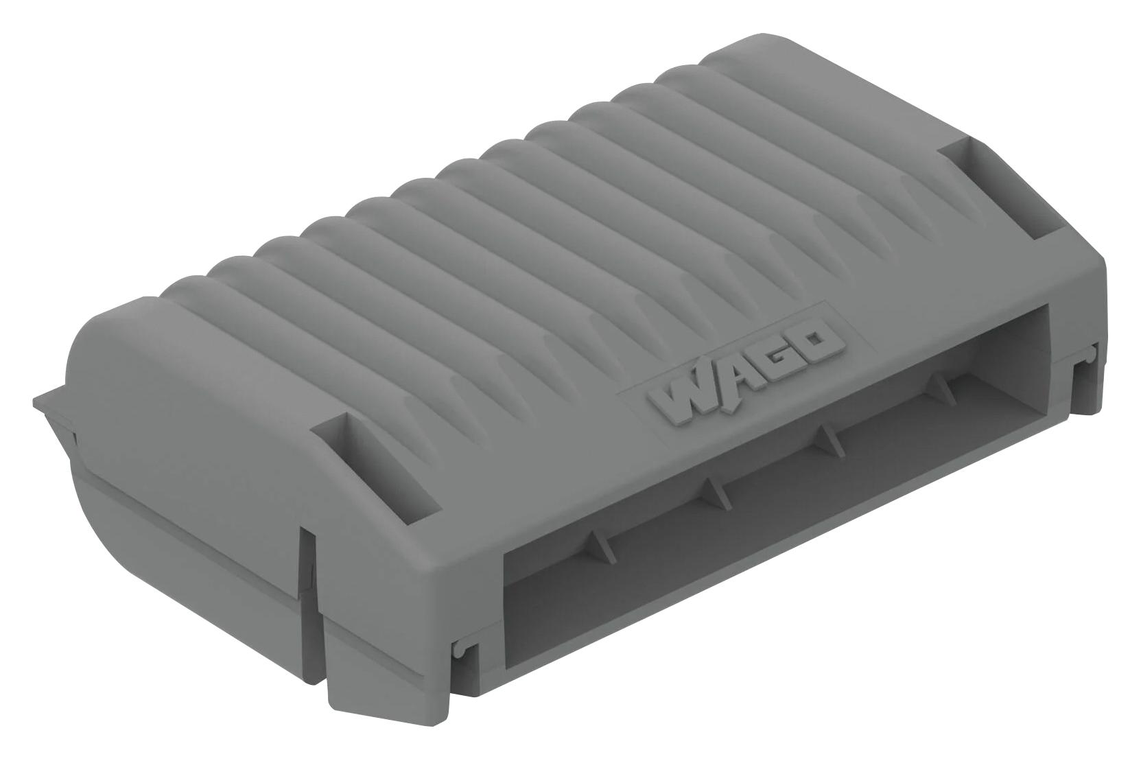 WAGO 207-1433 Enclosure, Gelbox, Pp, Grey, Size 3