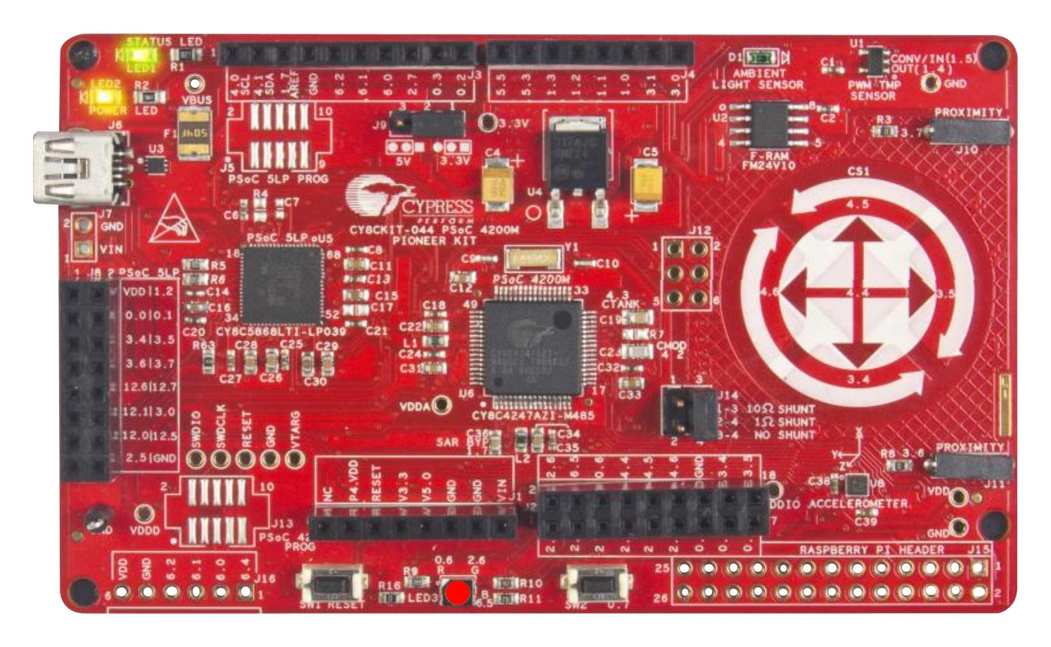 Infineon Cy8Ckit-044 Pioneer Kit, Psoc 4, ARM Cortex-M0