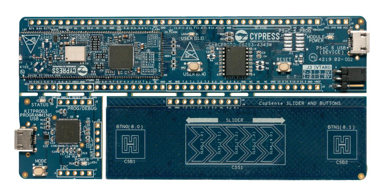 Infineon Cy8Cproto-062S3-4343W Prototyping Kit, ARM, Bluetooth And Wifi