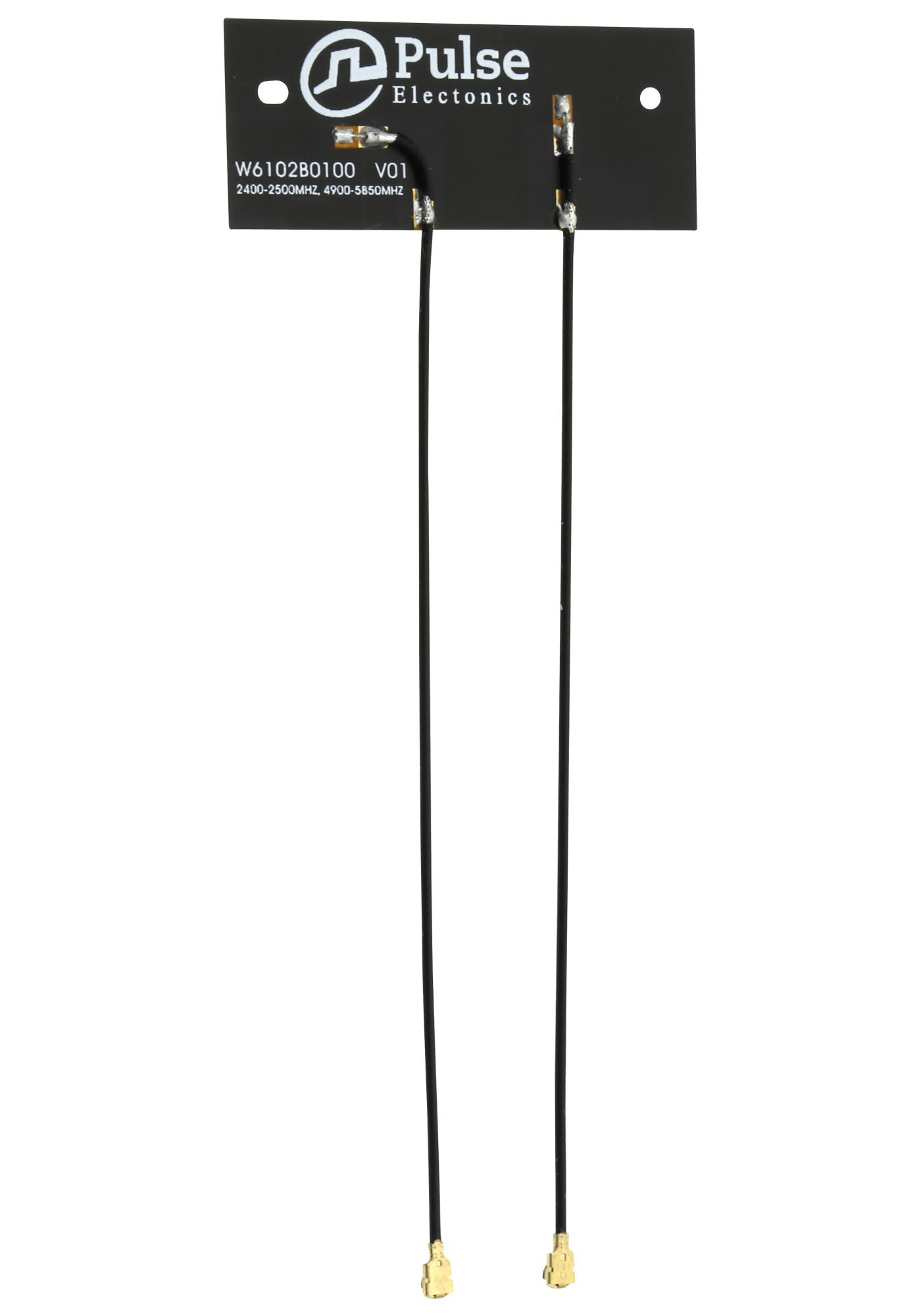 Pulse Electronics W6102B0100 Rf Antenna, Pcb, 4.9-5.925Ghz, 6Dbi