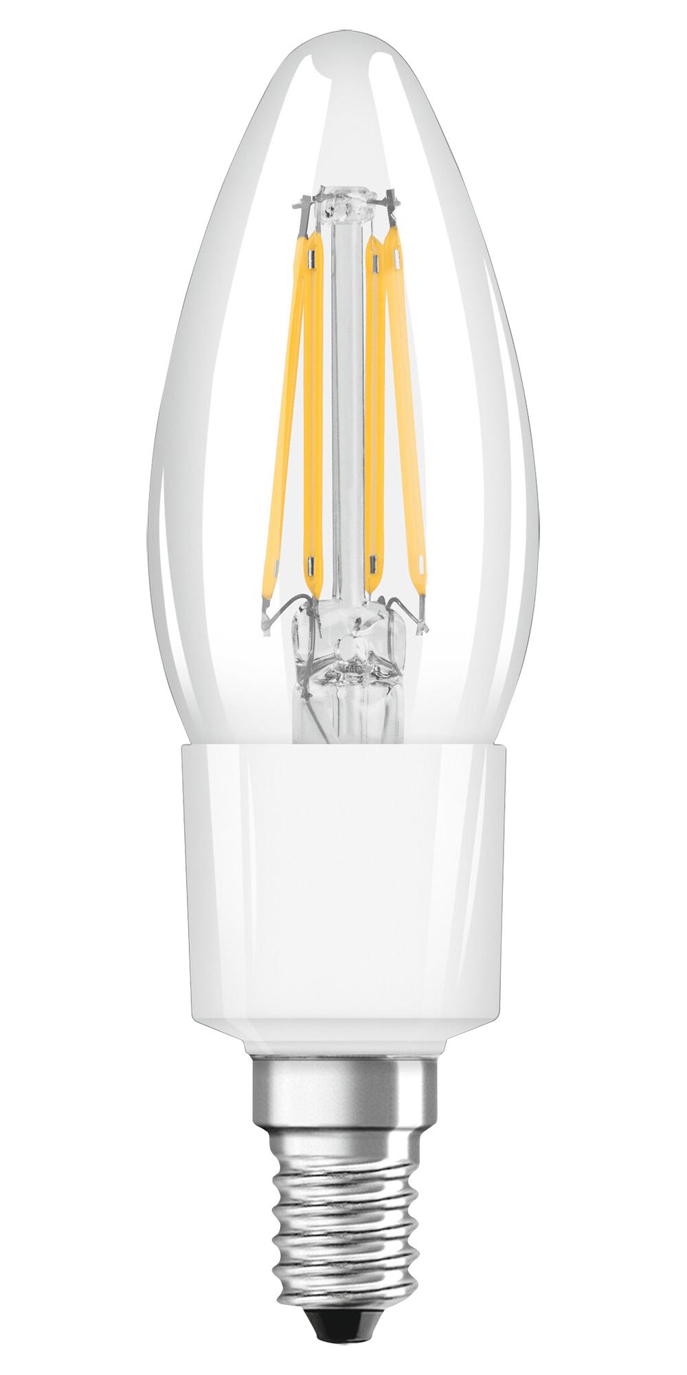 Ledvance 4058075609754 Led Bulb, E14, 2700K, 4W, 240Vac