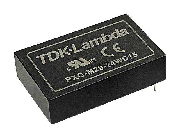 TDK-Lambda Pxg-M20-48Wd12 Dc-Dc Conv, 12V/-12V, 0.833A/-0.833A