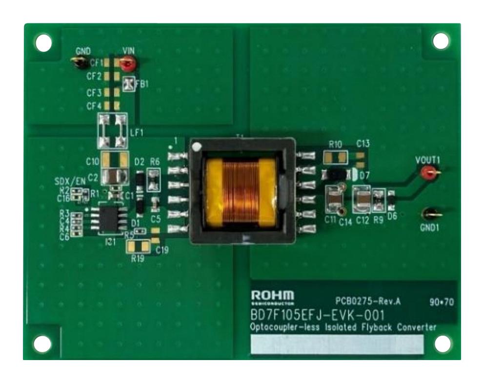 Rohm Bd7F105Efj-Evk-001 Eval Board, Isolated Flyback Converter