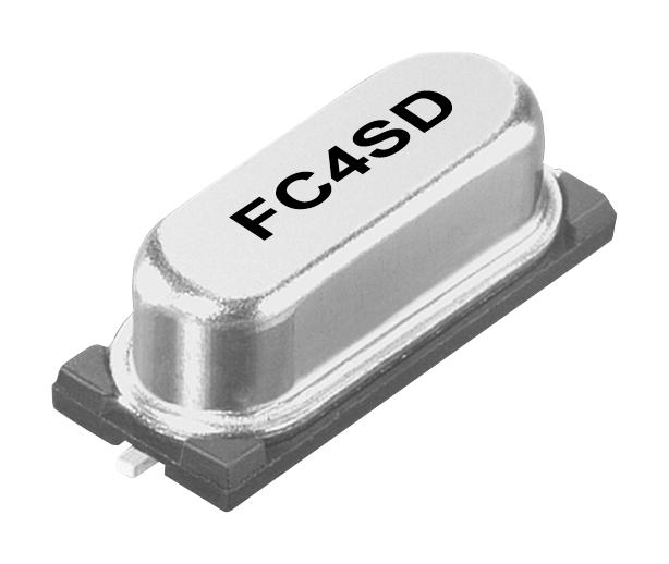 Fox Electronics Fc4Sdcbmm25.0-T1 Xtal, 25Mhz, 20Pf, Smd, 11.7mm X 5mm