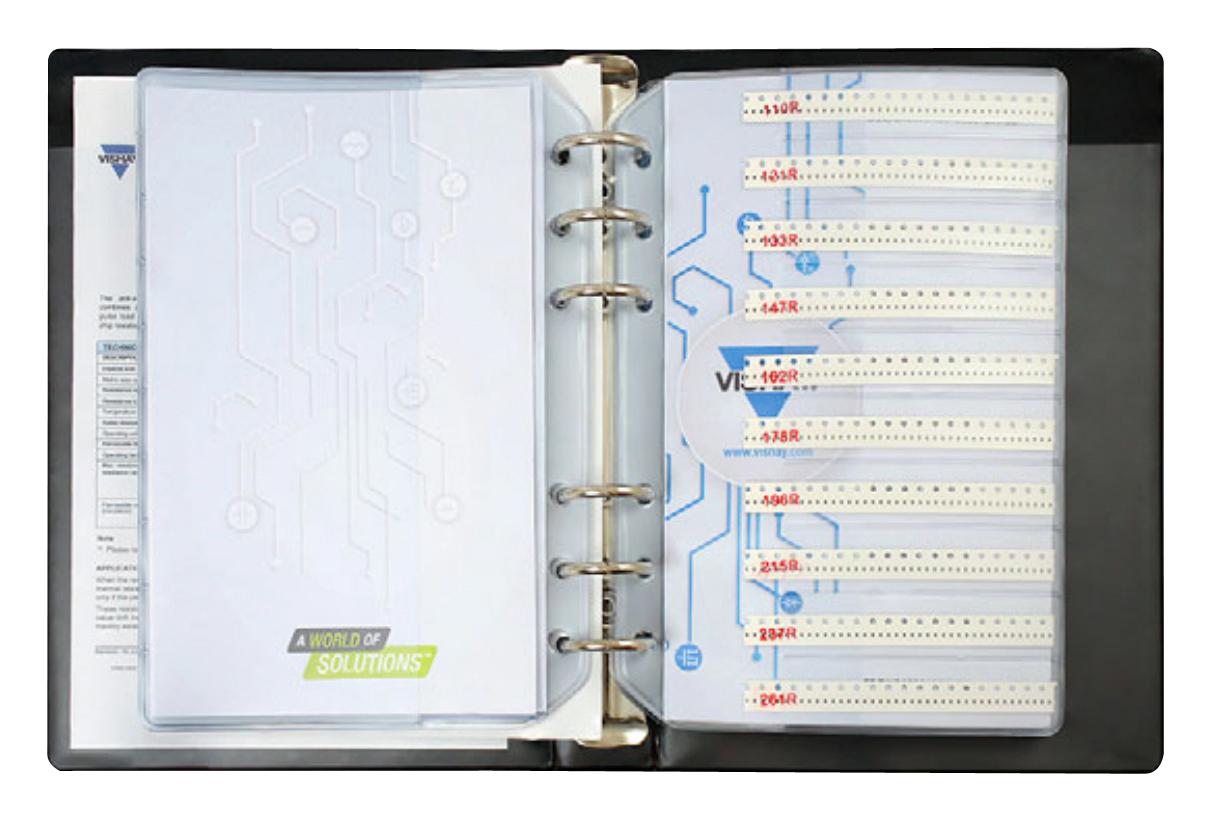 Vishay Lae2Achip0402Kfe96 Resistor Kit, 10 Ohm-1 Mohm, 4880Pc, 1%