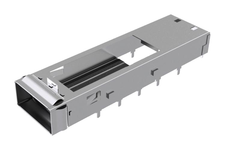 Amphenol Communications Solutions Ue36C1660105001 Connector Cage, Qsfp-Dd, 1Port, Pressfit