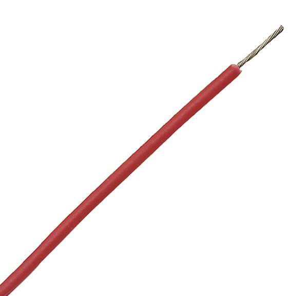 Multicomp Pro Mp011300 Equipment Wire, 0.08mm2, Red, 100M