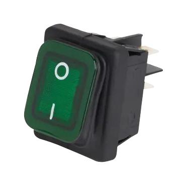 Multicomp Pro Mp011250 Rocker Switch, Dpst-No, 20A, 250Vac