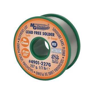 MG Chemicals 4901-227G Solder Wire, 99.3/0.7 Sn/cu, 227G