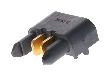 Molex/partner Stock 46437-9302 Rect Pwr Connector, R/a Plug, 2Pos, Press Fit