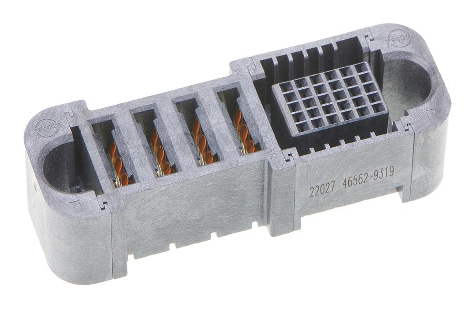 Molex 46562-9319 Rect Pwr Connector, Rcpt, 34Pos, Press Fit