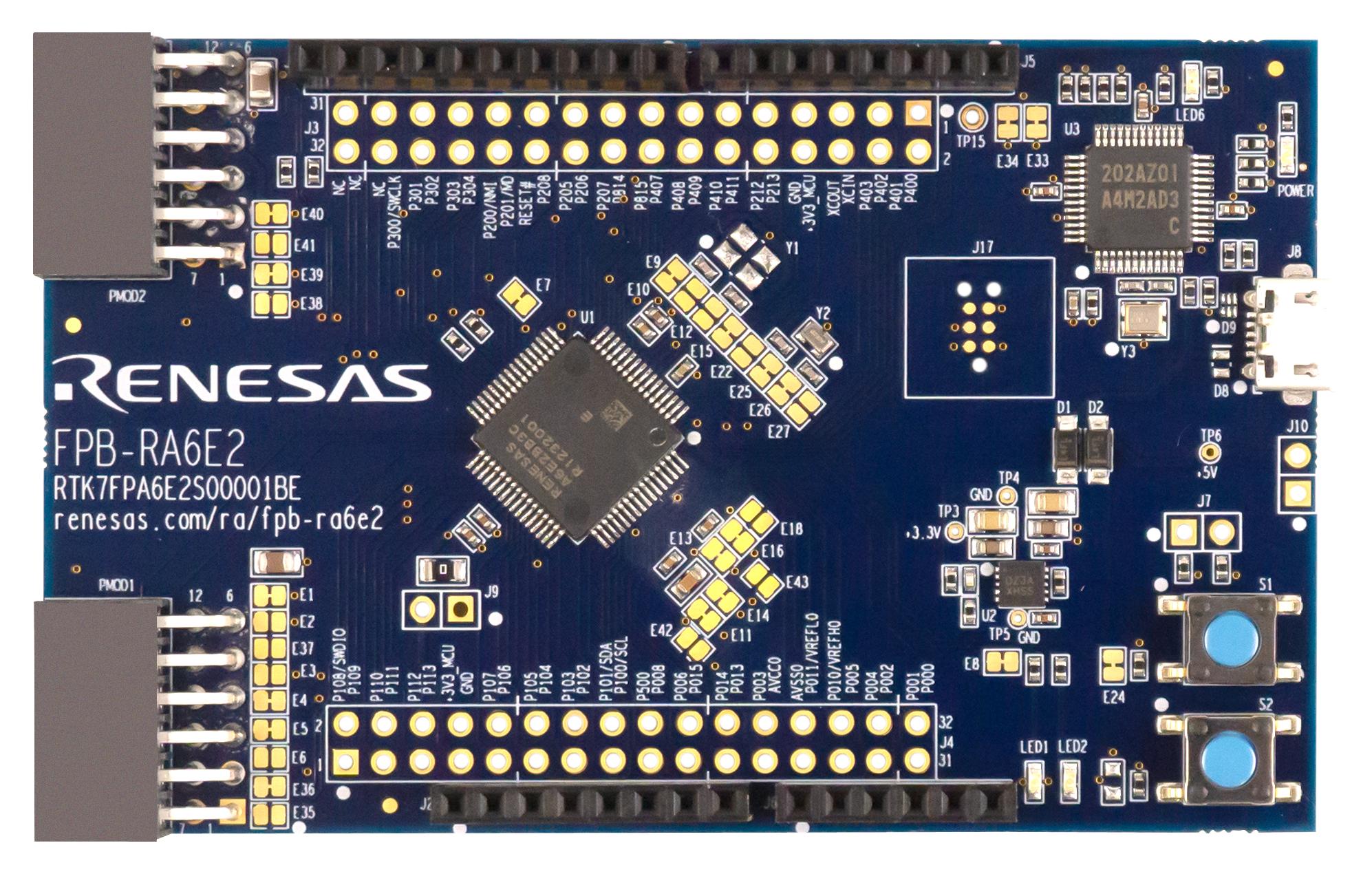 Renesas Rtk7Fpa6E2S00001Be Fast Prototyping Board, ARM Cortex-M33F