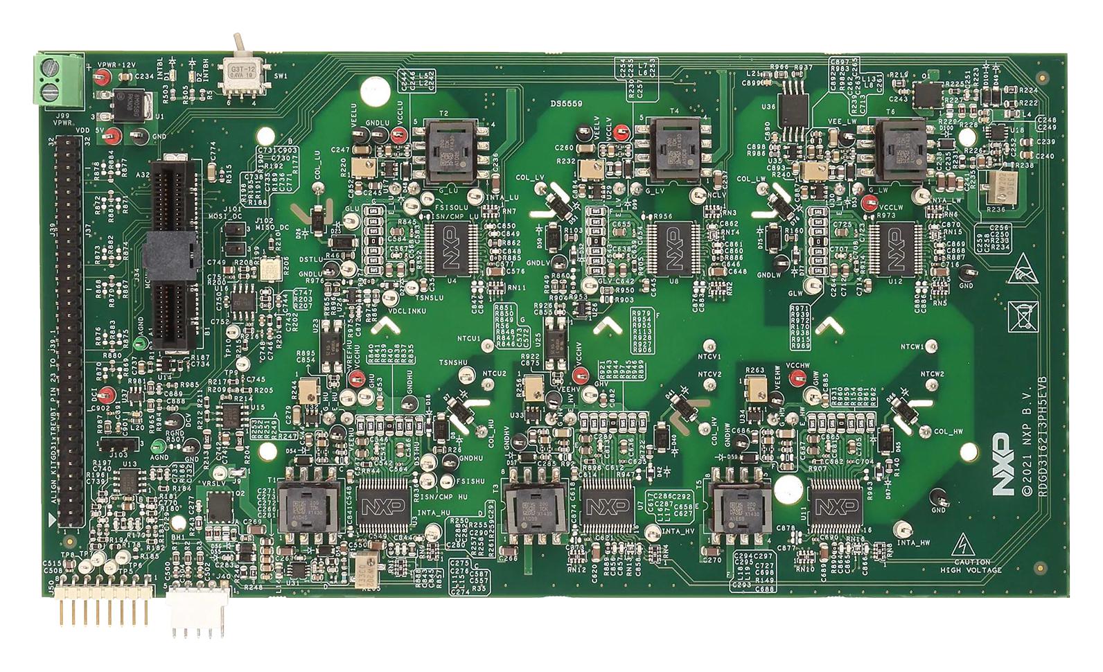 NXP Semiconductors Semiconductors Rdgd3162I3Ph5Evb Eval Board, 3-Phase Ev Motor Control