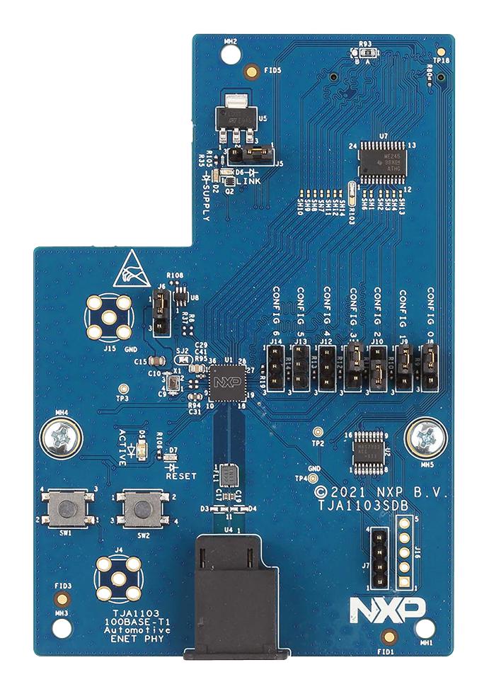 NXP Semiconductors Semiconductors Tja1103Sdb Development Board, Ethernet Transceiver